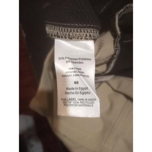 NWT George Men's Above the Knee Brown Shorts Stretch size 46 New - Picture 8 of 9